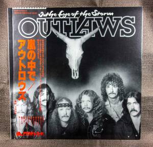 【帯付】OUTLAWS　アウトロウズ　日本盤 W/L PROMO LP　IN THE EYE OF THE STORM [ARISTA　25RS-64]