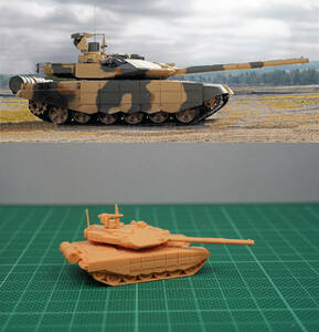 1/144 未組立 Russian T90MS Main Battle Tank (fine detail) Resin Kit (S2881)