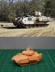 1/144 未組立 USA M2A3 IFV /w Stowage (fine detail) Resin Kit (S2967)