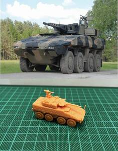 1/144 not yet constructed German Boxer Armored Fighting Vehicle Resin Kit (S2916)