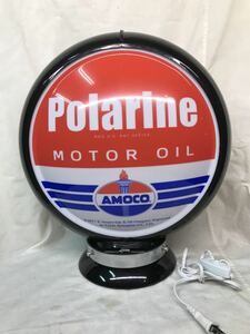 ガスランプ AMOCO Polarine インテリア ネオンサイン アメリカン雑貨 GAS LAMP アモコ ポラライン テーブルランプ USA アメリカ雑貨 人気