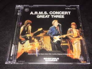 追悼！Moon Child ★ Eric Clapton, Jeff Beck, Jimmy Page : Great Three -「A.R.M.S. Concert」プレス2CD