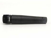 Y506Yちょる【音響機器】SHURE SM57　楽器用ダイナミックマイク　シュアー　マイクロフォン　単一指向性　インピーダンス150Ω 動作確認済_画像3