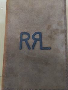 ＲＲＬ　ダブルアールエル　SUEDE LEATHER NOTEBOOK　スエードレザーノートブック