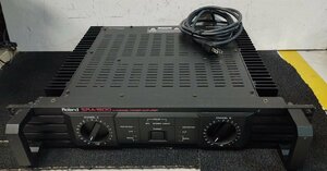 ♪Roland SRA-1500 ローランド ステレオパワーアンプ 動作確認済・中古♪