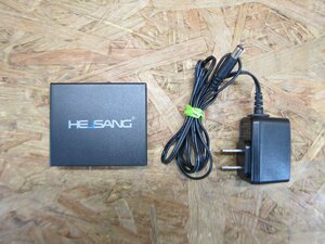 *[ operation verification ending ]HEJSANG HS-SPO1 HDMI distributor 2 screen same time output 1 input 2 output present condition goods *Z-939