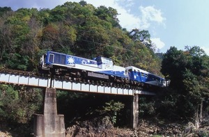 DE15 1558 奥泉駅おろち号