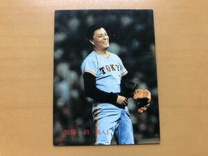 カルビープロ野球カード 1987年 加藤初(巨人) No.202