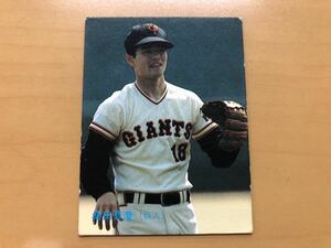 カルビープロ野球カード 1987年 桑田真澄(巨人) No.167