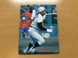 カルビープロ野球カード 1987年 岡田彰布(阪神タイガース) No.31