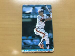 カルビープロ野球カード 1990年 山本和範(福岡ダイエーホークス) No.138 カズ山本 ドラ