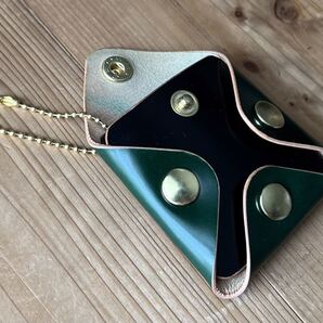 4ホックマルチケース!【送料無料】レーデルオガワアニリン染コードバン・カラーオーダー可(メール受付)solorileather.blog.jp