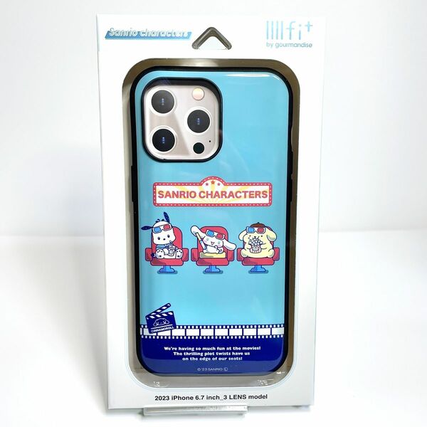 [新品] サンリオ シナモン&ポチャッコ&ポムポムプリン iPhone15 Pro Maxケース 