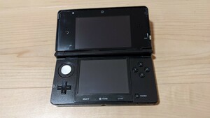 ジャンク ニンテンドー3DSコスモブラック ソフト付き