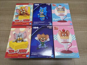 トムとジェリー フィギュアコレクション セット YUMMY YUMMY WORLD Tom and Jerry as BATMAN WB100周年ver. I LOVE Cheese vol.2　