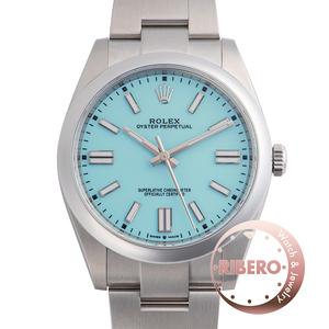 ROLEX Rolex oyster Perpetual 124300 turquoise blue 