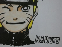 摸写【サイン色紙】　岸本斉史（きしもとさとし）　『NARUTO－ナルトー』　色紙に水彩_画像8