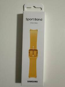 未開封 Samsung Galaxy Watch 4 5 6 用 Sport Band (S/M) 純正 交換バンド Apricot アプリコット