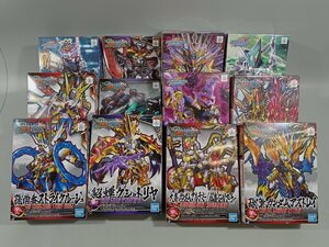 【キット未開封】SDガンダム プラモデル 12点まとめ売り 甘寧クロスボーンガンダム/貂蝉クシャトリヤ/トリニティバイク 他 [7-2] No.8550