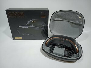 【未検品・ジャンク】 GOOVIS Pro 2021 VRヘッドセット Personal 3D Viewer ブラック ヘッドマウントディスプレイ 完品 [4-1] No.8731