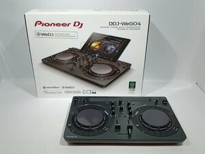 【通電確認のみ】 Pioneer DJコントローラー DDJ-WEGO4 ブラック 2018年製 iPad/iPhone/PC対応 [10-1] No.8781