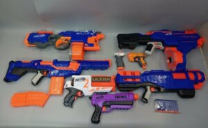 【簡易動作確認済】 NERF ナーフ SURGEFIRE サージファイヤー 7点 まとめ売り DELTA TROOPER 他 現状品 [26-1] No.8662