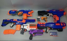 【簡易動作確認済】 NERF ナーフ SURGEFIRE サージファイヤー 7点 まとめ売り DELTA TROOPER 他 現状品 [26-1] No.8662_画像1