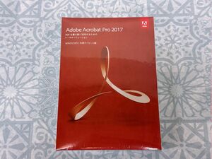 新品　Adobe acrobat pro 2017 　 Windows　 送料無料