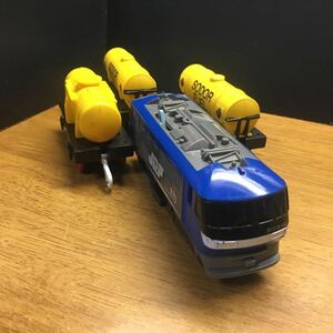 プラレール桃太郎と黄色いタンク車セット