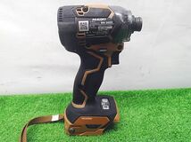 中古品 HiKOKI 日立工機 36V コードレス インパクトドライバ 特別限定色 グランドキャメル WH36DC_画像3