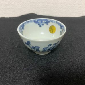 中国陶磁器　中国骨董品　清朝康熙　藍花呉須茶コップ　無傷　本物