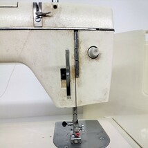 9641 JANOME ジャノメミシン　802型　No.73094243 ペダル・付属付　ジャンク品_画像9