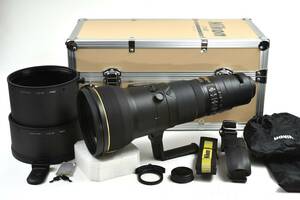 ★外観新品級★NIKON ニコン AF-S NIKKOR 600mm F4 G ED VR N トランクケース付き♪n19