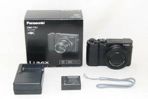 ★極美品★Panasonic パナソニック LUMIX ルミックス TX1 光学10倍 ブラック DMC-TX1-K 元箱付き♪