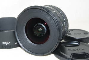 ★良品★SIGMA シグマ AF 10-20mm F4-5.6 EX DC SONY ソニーAマウント フード付き♪