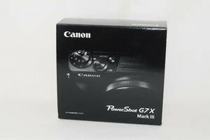 新品未使用品！Canon キャノン PowerShot パワーショット G7 X Mark III PSG7X MARKIIIBK ブラック♪