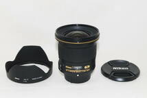 ★極美品★Nikon ニコン AF-S NIKKOR 20mm F1.8G ED フード付き♪_画像5