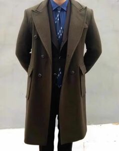  autumn winter new work Ars ta-da bulb re strong wool coat elegant gentleman for is ikatto wool jacket for man 