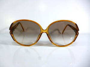  beautiful goods *Dior/ Christian * Dior * Vintage * ultra rare *CD Logo * yellow color * yellow * sunglasses * fashion * small articles *2235A 10