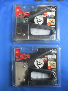 ◆パワフル ハンドタッカー 2点セット◆未開封品 SL12-10 168090 500PCS入り 藤原産業 スライドタイプ まとめ♪H-31112カ