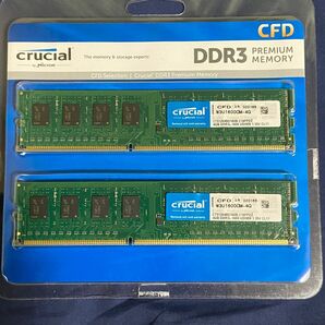 CFD販売 デスクトップPC用メモリ DDR3-1600 W3U1600CM-4G 2枚組