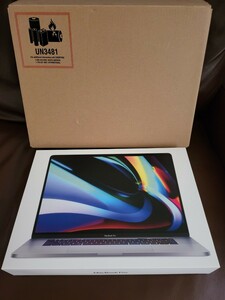 MacBook Pro 2019 16インチ スペースグレイ 美品 i9-2.4GHz/64GB/2TB/5500M(VRAM8GB)