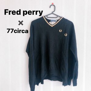 Fred perry フレッドペリー×77circaコラボ　カットソー　ニット