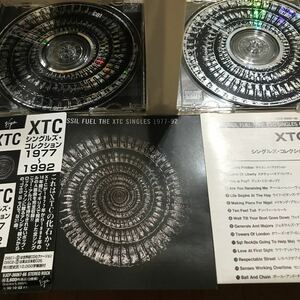XTC シングルズ・コレクション1977-1992 ★ 国産 2 枚組帯付きCD