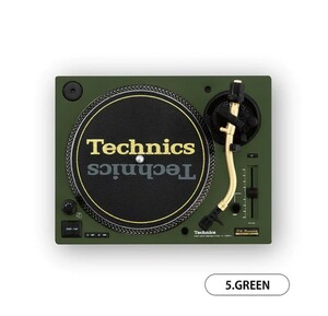 【新品袋未開封】Technics(テクニクス)ミニチュアコレクションSL-1200M7L(GREEN) ケンエレファント ターンテーブルTurntable System ガチャ