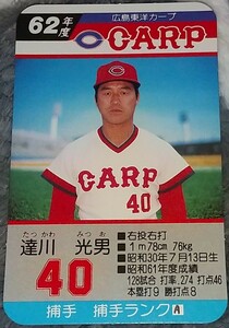 タカラプロ野球カードゲーム昭和６２年度広島東洋カープ 達川光男