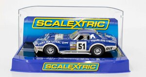 【中古・訳あり品】スロットカー スケーレックストリック シボレーコルベット C3654 Chevrolet Corvette L88 Le Mans 1974.,