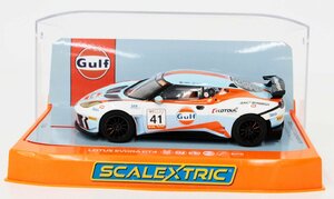 【中古・訳あり品】スロットカー スケーレックストリック C4183 ロータス エボーラ GT4 Lotus Evora Gulf Edition.,