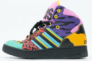 【中古品】adidas JS INSTINCT HI G61090 Jeremy Scott アディダス オリジナルス バイ ジェレミースコット スニーカー 27.5cm'