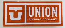 【UNION】ユニオン Logo Sticker ステッカー ビンディング　１枚_画像1